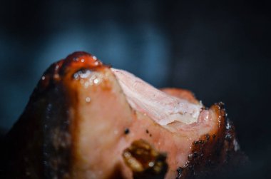 Tütsülenmiş domuz dizi ve bacağı - geleneksel czech yemeği