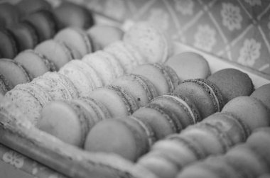 Fransız kurabiyesinin değişik aromalı karışımı.