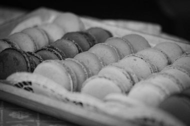 Fransız kurabiyesinin değişik aromalı karışımı.