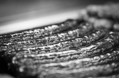 Çek spesiyaliteleri - Noel pazarında lezzetli sosisler