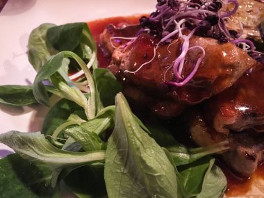 Berry soslu ızgara Duck Meme