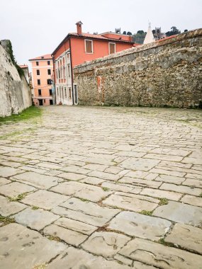 Portoroz 'dan Sloven caddelerine yakın görüş.