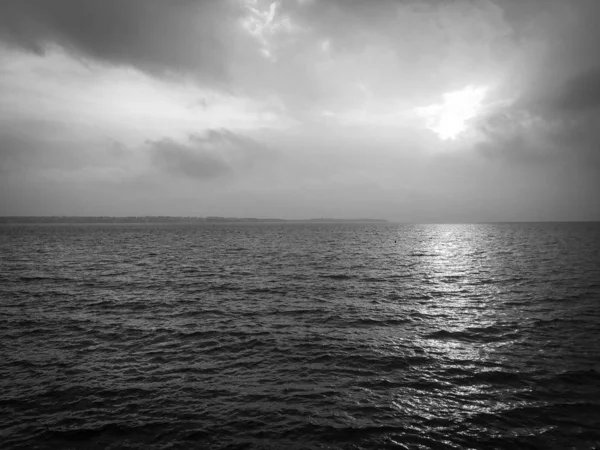 Vue Panoramique Sur Bord Mer Slovène — Photo