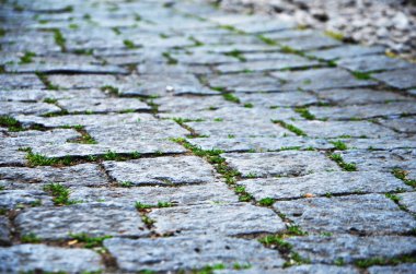 Eski kaya yolu yakın görünüm - duvar kağıdı tasarımı