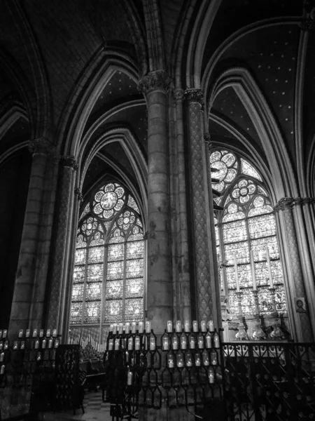 Église Française Vue Rapprochée Sacre Coeur — Photo