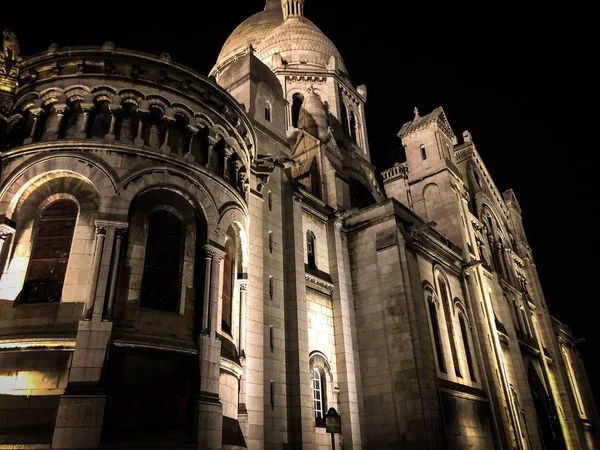 French Church Close View Sacre Coeur — Stock Photo, Image