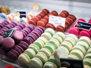 Lezzetli Fransız kurabiyeleri.