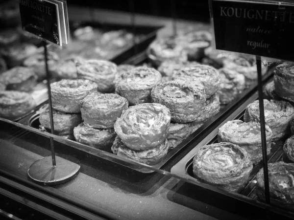 Delicious French Bakery Breakfast Dishes — Stock Photo, Image