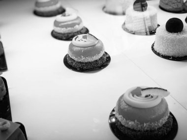 Lezzetli mini kekler. 