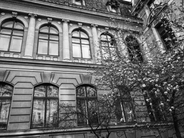 Czech şehri Karlovy Vary 'nin yakın görüntüsü