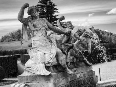 Prag sokaklarının manzarasını kapatın.