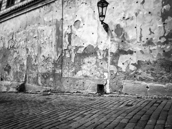 Nahaufnahme Der Straßen Von Prag — Stockfoto