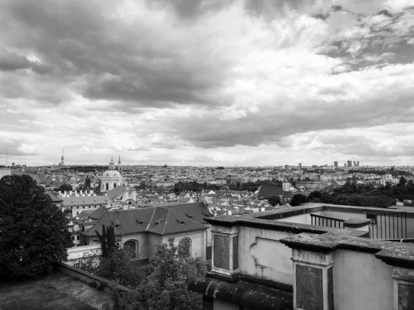 Panoramatický Výhled Město Praha — Stock fotografie