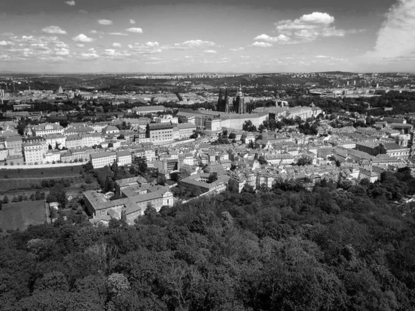 Panoramatický Výhled Město Praha — Stock fotografie