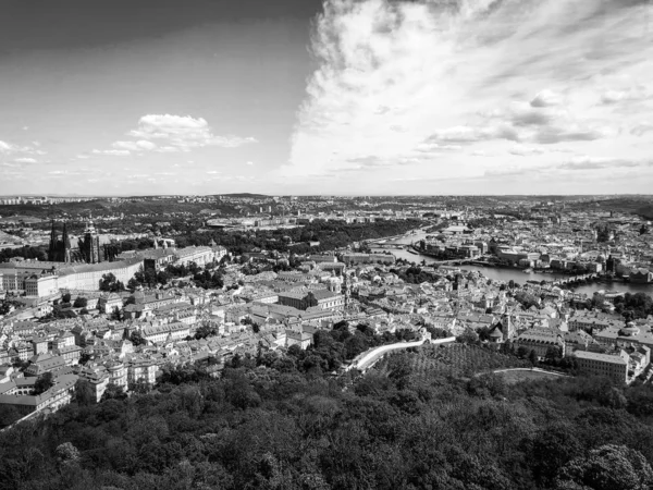 Panoramatický Pohled Pražské Město — Stock fotografie