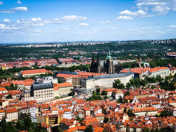 Vue Panoramique Sur Ville Prague — Photo