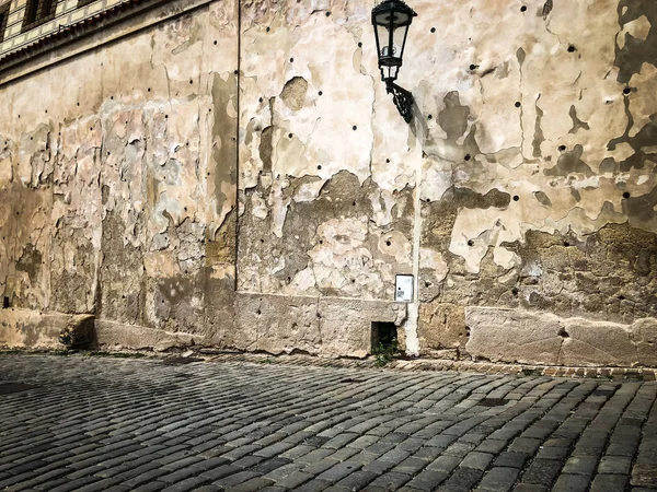 Vista Perto Das Ruas Praga — Fotografia de Stock