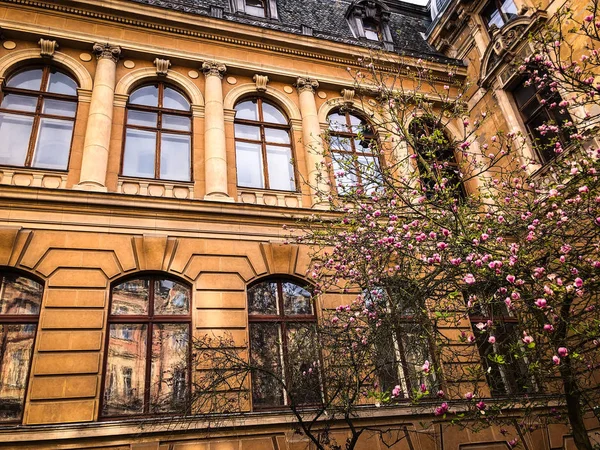 Close View Czech City Karlovy Vary — стоковое фото