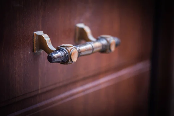 Ancient Doors Close Historical Streets Rome — 图库照片