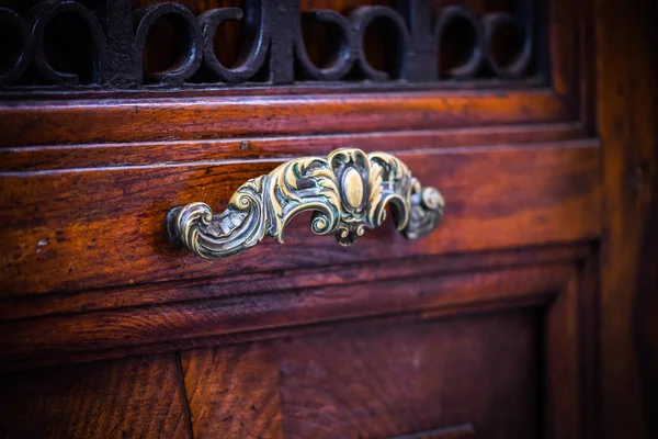 Ancient Doors Close Historical Streets Rome — Stock Photo, Image