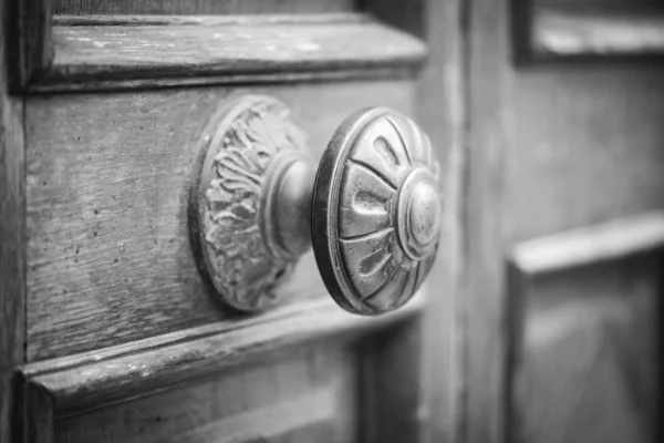 Portes Anciennes Ferment Dans Les Rues Historiques Rome — Photo