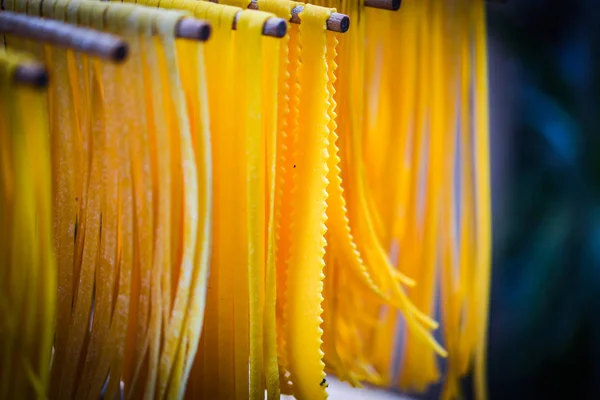 Delicious Fresh Italian Pasta Close View — Stock Photo, Image