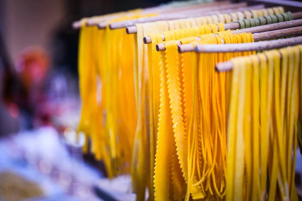 Delicious Fresh Italian Pasta Close View — Stock Photo, Image