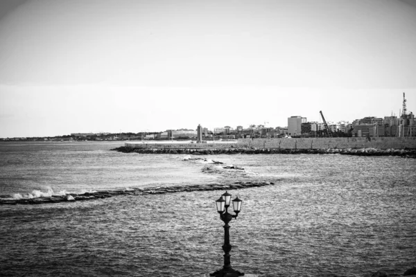 Vista Vicino Sul Mare Italiano — Foto Stock