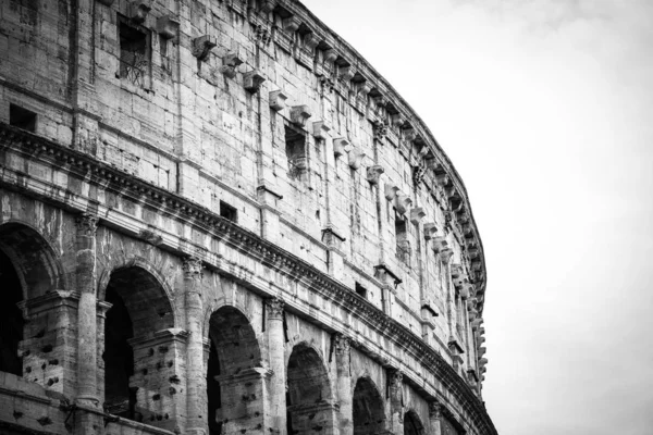 Vista Vicino Del Colosseo — Foto Stock
