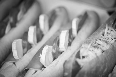 İtalyan panini yakın görüş