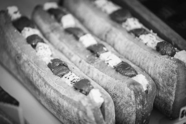 İtalyan panini yakın görüş