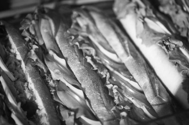 İtalyan panini yakın görüş