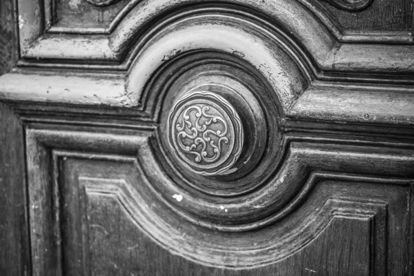 Puertas Antiguas Dentro Las Calles Históricas Roma — Foto de Stock