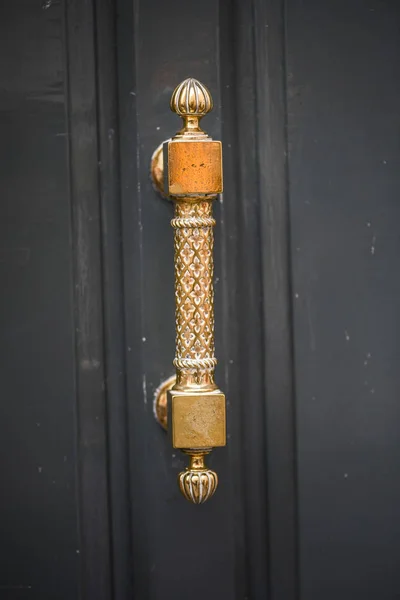 Old Doors Close Historical Streets Rome — Stock Photo, Image