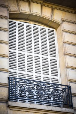 parisian streets close up view