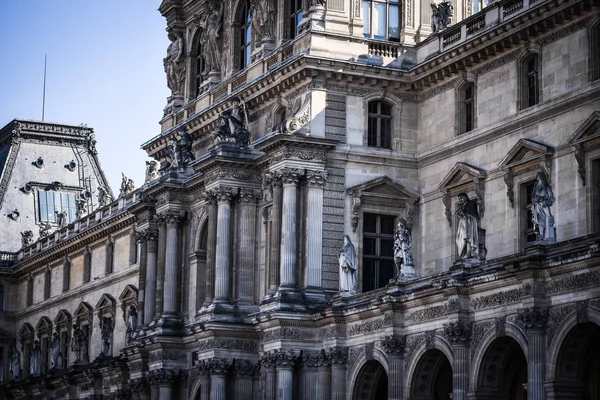 Parisian Culture Symbol Μουσείο Λούβρου — Φωτογραφία Αρχείου