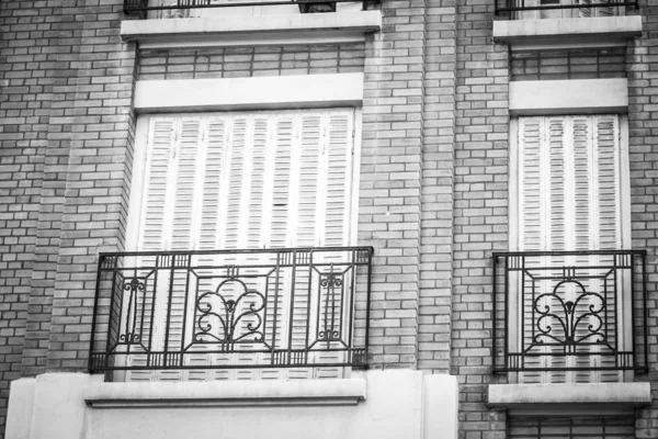 Rues Parisiennes Vue Rapprochée — Photo