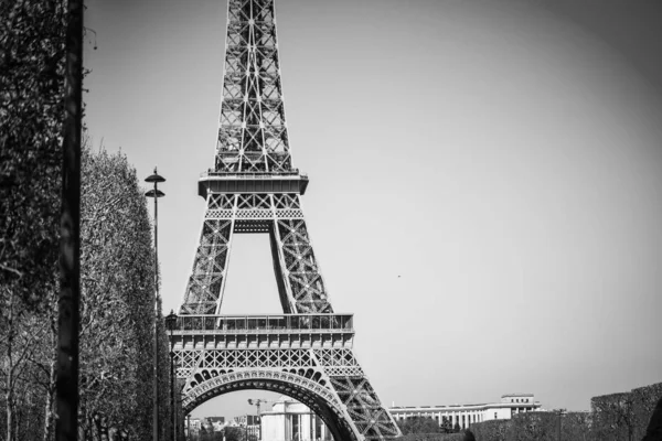 Vista Perto Passeio Eifel Paris — Fotografia de Stock