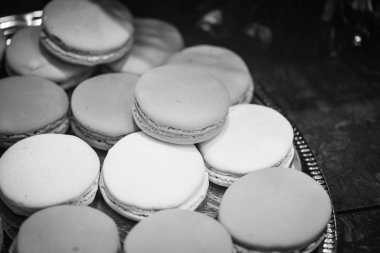 Lezzetli Fransız kurabiyeleri.