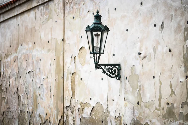 Prag Sokak Lambası Tasarlandı — Stok fotoğraf