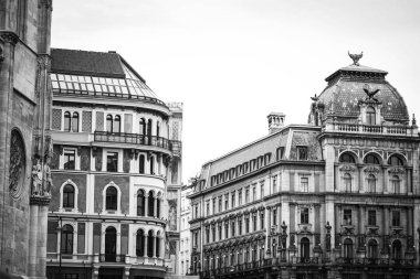 Prag şehrinin panoramik görünüm