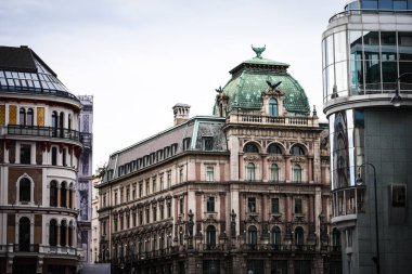 Prag şehrinin panoramik görünüm