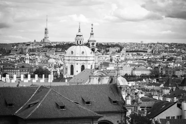 Panoramatický Výhled Město Praha — Stock fotografie