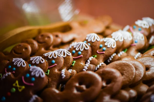 Delicious Artisanal Ginger Bread Close — 图库照片
