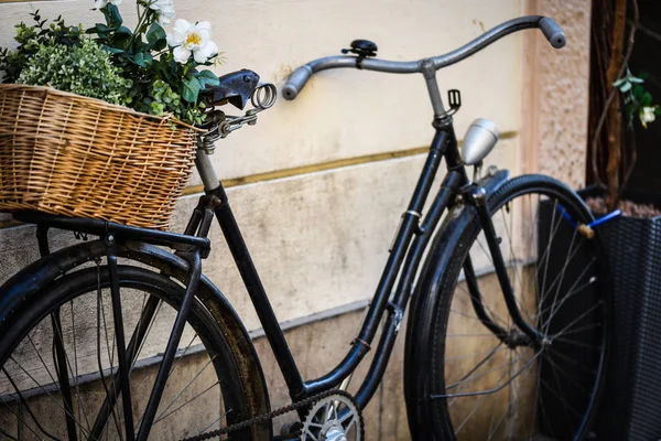 Dekoratives Fahrrad Aus Nächster Nähe — Stockfoto