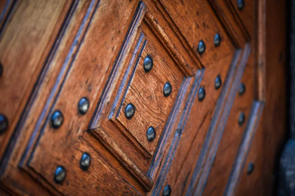 Close View Historical Doors Streets Prague — Stock Photo, Image