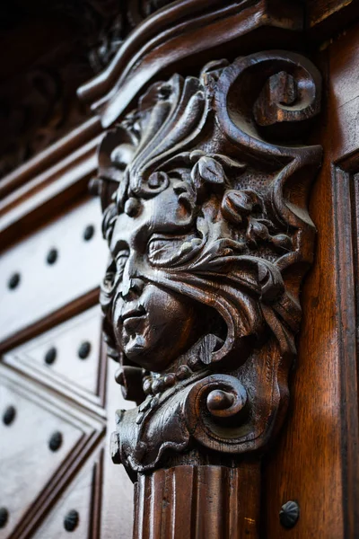 Close View Historical Doors Streets Prague — 스톡 사진