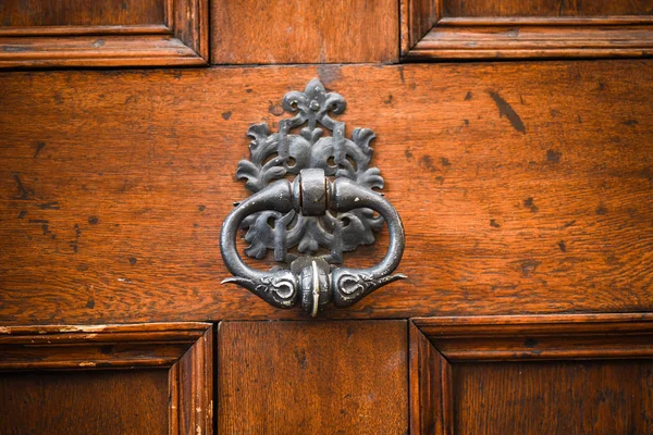 Vista Vicino Delle Porte Storiche All Interno Delle Strade Praga — Foto Stock