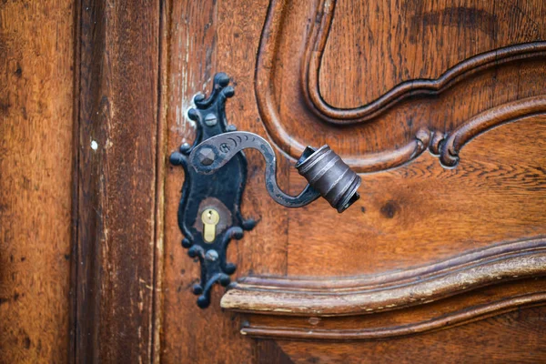 Close View Historical Doors Streets Prague — Stock Photo, Image