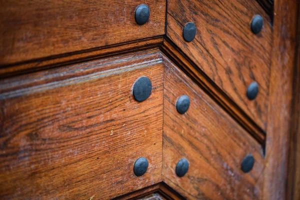 Close View Historical Doors Streets Prague — Stock Photo, Image